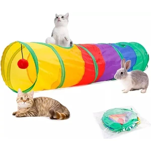 Mad Pet 120 cm Düz Model Kedi Oyun Tüneli