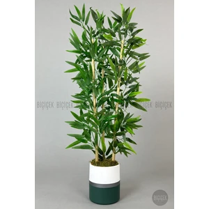 Yapay Bambu Ağacı 100 cm  Lu x  Saksı