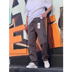 Elitwear Erkek Baggy Kalıp Yan ve Arka Cepli Bol Pantolon