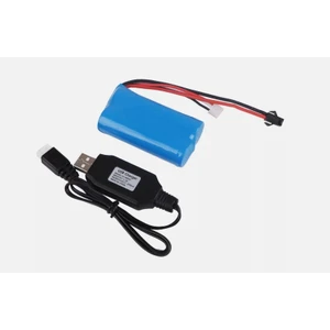 7.4V 1500 Mah 18650 Li-On Oyuncak Bataryası ve USB Şarj
