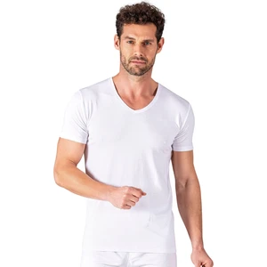 3'lü Paket Erkek V Yaka Pamuklu Modal Esnek Rahat Kısa Kollu Tişört Fanila
