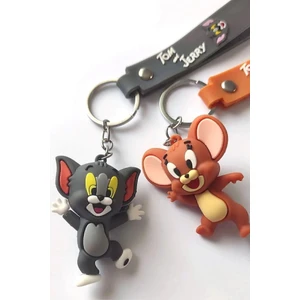 Game Fruy Tom ve Jerry 3D Çift Anahtarlık 2 Adet