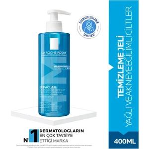 Effaclar Yüz Temizleme Jeli 400 Ml- Yağlı ve Akneye Eğilimli Ciltler Için