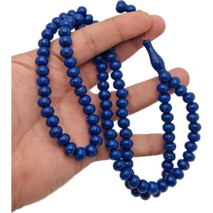 Han Ticarethane Yassı Küre Kesim Lacivert 99 Lu Tesbih