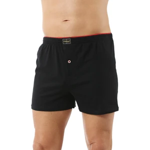 5'li Paket Erkek Şardonlu Pamuklu Düğmeli Penye Boxer