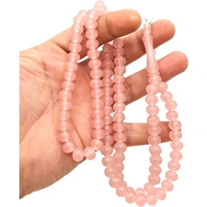 Han Ticarethane Kapsül Kesim Pembe Neon Renk 99 Luk Tesbih