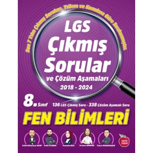 Newton Yayınları LGS Çıkmış Sorular Fen Bilimleri