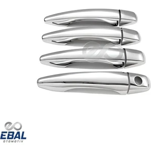 Ebal Oto Citroen C4 Krom Kapı Kolu  4 Kapı  2010-2020 Paslanmaz Çelik