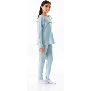 Let Love We Baskılı Kız Çocuk Pijama Takımı