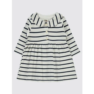 Civil Baby Kız Bebek Elbise 6-18 Ay Lacivert