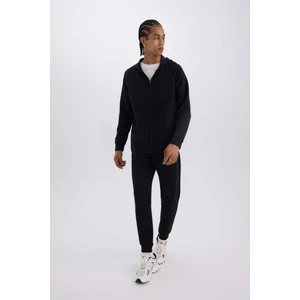 Fit Slim Fit Jogger Eşofman Altı Dar Kesim Skuba Dalgıç Kumaş Standart Paça Beli Bağcıklı Lastikli Paça Z9112AZ25SP