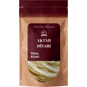 Aktar Diyarı Sızal Elyaf Ölü Lifi 500  gr
