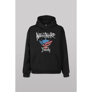 Siyah Cody Rhodes Nightmare Family Wwe Amerikan Güreşi Gym Body Ön Baskılı Sweatshirt Unisex Kapüşonlu Hoodie