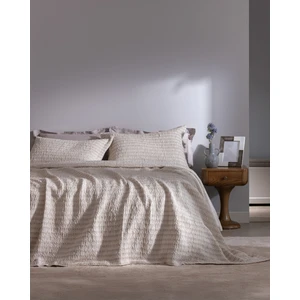 Petite Çift Kişilik Pamuklu Yatak Örtüsü - Bej