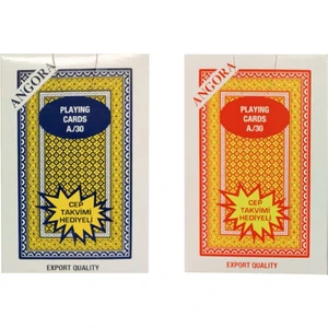 Iskambil Oyun Kağıdı 2'li Set (Cep Takvimi Hediyeli)