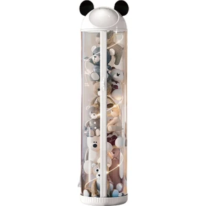 Bi Gru 170CM Doll Storage Bin, Plush Toy Storage Drum, Transparent Zippered Portable Storage For Stuffed Animals, Kids' Dolls With LED Light (Yurt Dışından)