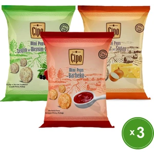 Glutensiz Fabrika Glutensiz Atıştırmalık - Çipo Mix Paket (3 Paket)
