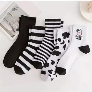 Çorap Kurdu 5'li Desenli Spor Tenis Çorap Set