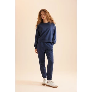 Regular Fit Normal Kalıp Basic İçi Kalın Polarlı Eşofman Takımı D8022AXNS