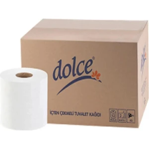 Mini Içten Çekme Tuvalet Kağıdı Çift Katlı 4 Kg. 12 Rulo