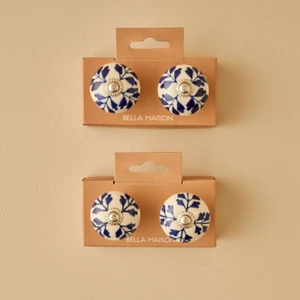 Bella Maison Edie Kulp 4'lü Mavi (6,5x4x4 cm)