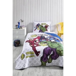 Avengers Team Tek Kişilik Lisanslı Yatak Örtüsü