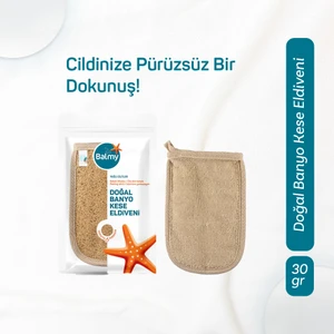 Doğal  Kabak Banyo Kese Eldiveni