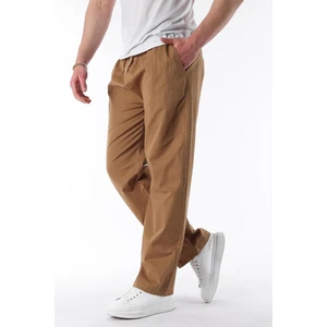 Camel  Bol Paça Beli Bağlamalı Erkek Pantolon E7403