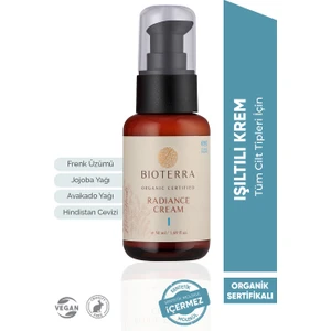Organik Radiance Yüz Kremi 50 ml