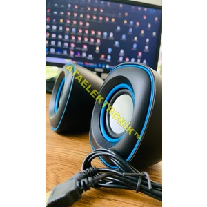 Ata Elektronik YÜKSEK SES KALİTESİ Bilgisayar Hoparlörü Usb Hoparlör Bilgisayar Pc Tablet Notebook Hoparlörü