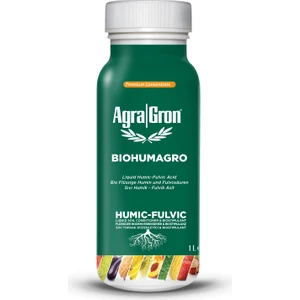 Biohumagro Leonardit Menşeili Hümik Fülvik - Agragron Biohumagro 1 Lt Organik Toprak Düzenleyici