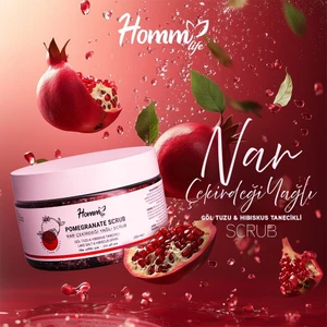 Life Nar Çekirdeği Yağlı Scrub 250 ml Göl Tuzuhibiskus Tanecikli