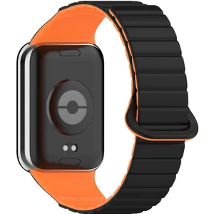 Mobaxaksesuar Xiaomi Mi Band 8 Pro / 9 Pro Kordon Double Color Magnetic Strap 105-BH52