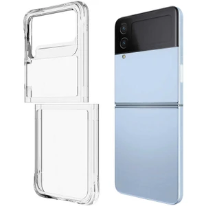 Samsung Galaxy Z Flip 4 Kamera ve Hasara Karşı Korumalı Ince Tasarımlı Sert Pc Smooth Kapak Kılıf