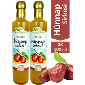 Hünnap Sirkesi 500 ml 2'li Paket - Organik Doğal Fermente