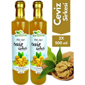 Ceviz Sirkesi 500 ml 2'li Paket - Organik Doğal Fermente