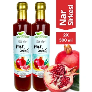 Nar Sirkesi 500 ml 2'li Paket - Organik Doğal Fermente