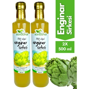 Enginar Sirkesi 500 ml 2'li Paket - Organik Doğal Fermente