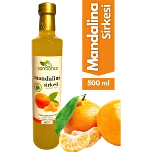Mandalina Sirkesi 500 ml - Organik Doğal Fermente