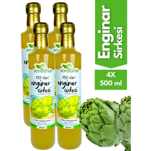 Enginar Sirkesi 500 ml 4'lü Paket - Organik Doğal Fermente