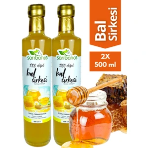 Bal Sirkesi 500 ml 2'li Paket - Organik Doğal Fermente