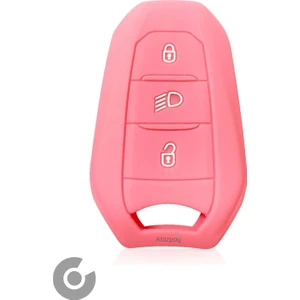 Peugeot 2008 3008 4008 5008 208 308 408 508 Rifter Silikon Anahtar Kılıfı (1 Adet - Sustasız)