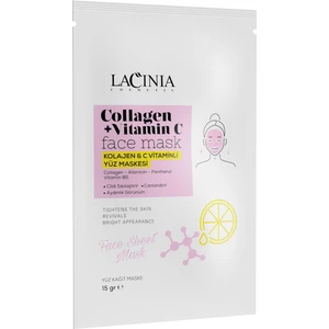 Kağıt Yüz Maskesi (Collagen + Vitamin C) 15grx5