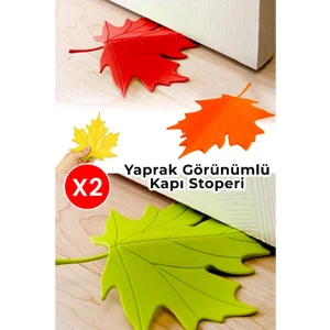 2'li Yaprak Görünümlü Kapı Altı Stoperi