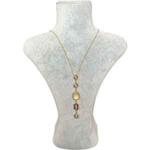 Asteria Jewelry Y Model Dekolte Tasarım Kolye