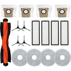 Xiaomi Robot Vakum X20 Max / D109GL Vakum Parçaları Ana Silindir Yan Fırça Hepa Filtre Paspas Bezi Toz Torbaları (Yurt Dışından)