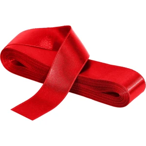 Ambalaj Pazarı Saten Kırmızı Kurdele 30 mm - 10 mt