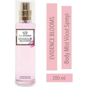 La Passion Evidence Blooms Body Mist Şam Gülü ve Yasemin Notalarıyla 200 ml Kadın Kullanımı İçin