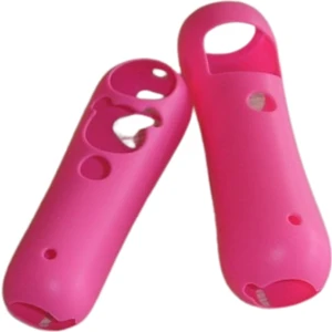 YUES Ps Move Controller Oyun Kolu Silikon Kılıf Navigation Controller Silikon Pembe (PS4/PS3 MOVE UYUMLU)