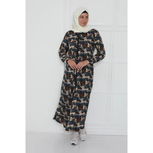 Kadın Tesettür Fermuarlı Namaz Elbisesi